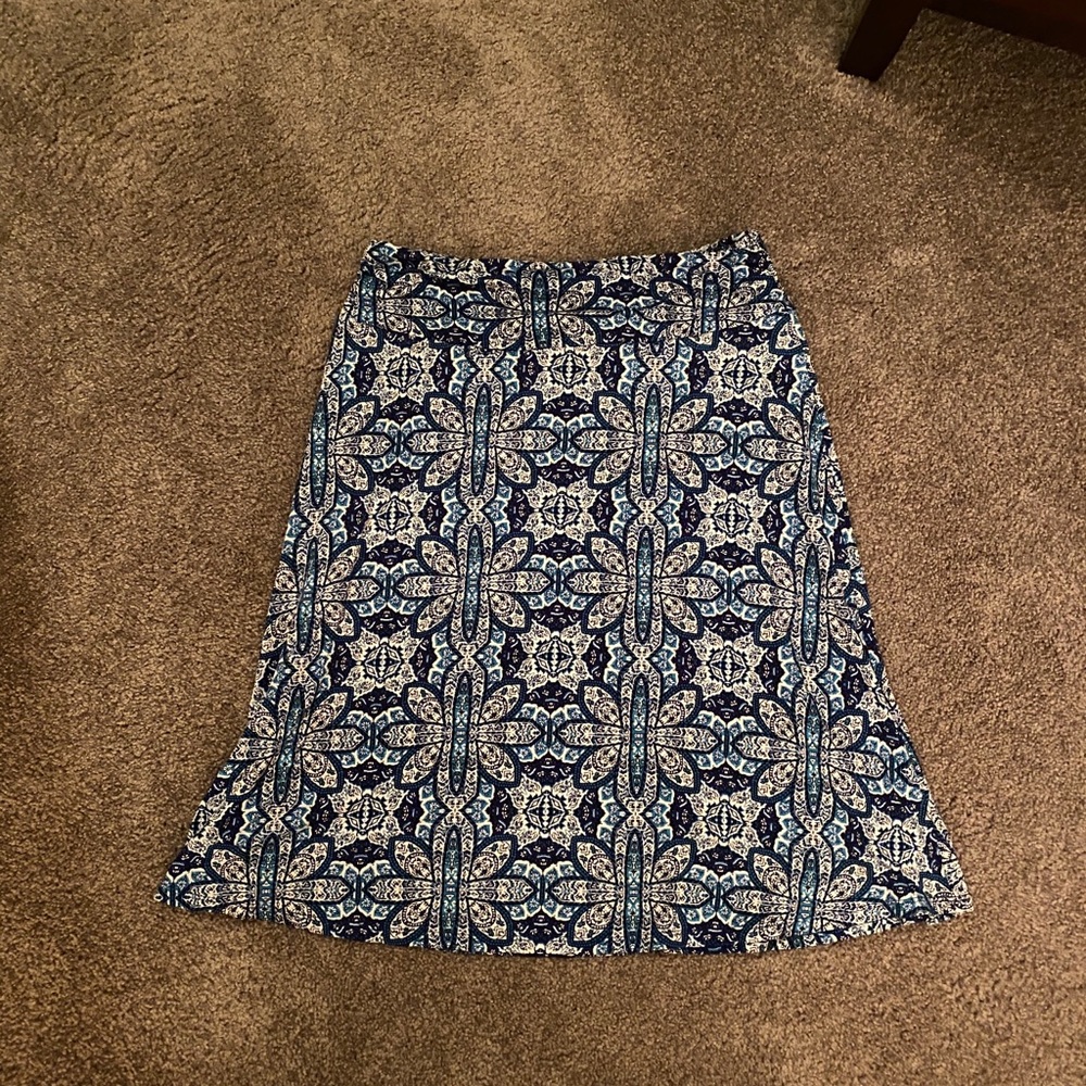 Artisan NY Geometric Midi Skirt